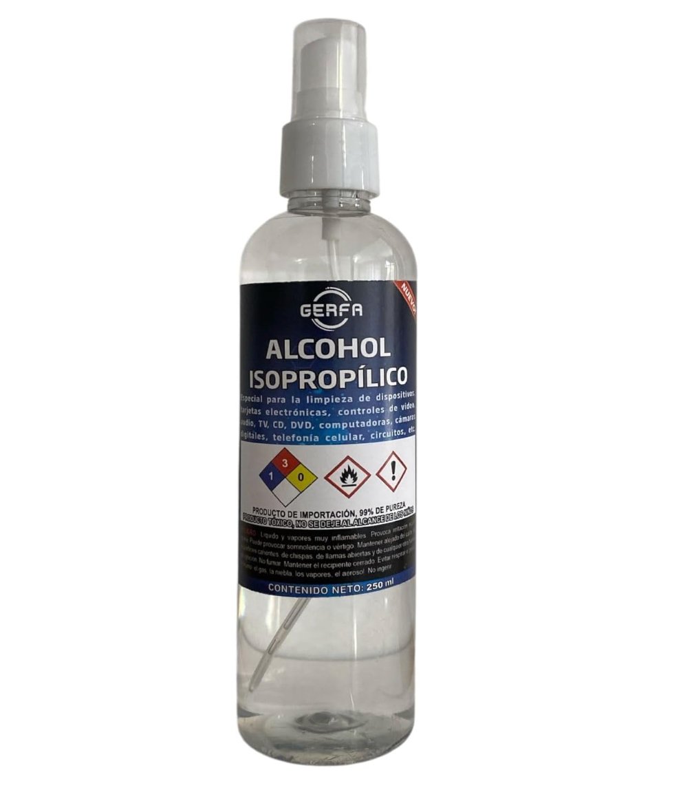 Alcohol Isopropílico GERFA 250ml