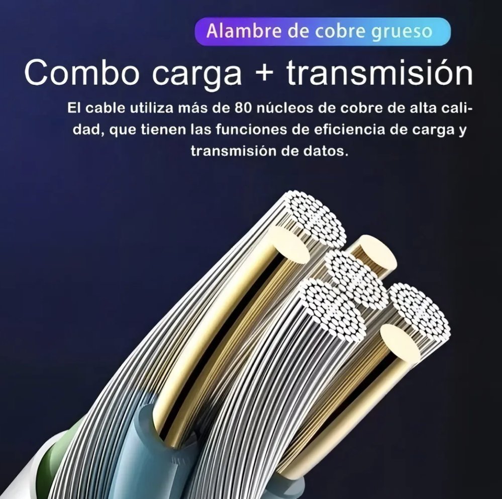 Cargador 1Hora GAR124 USB 2.4A + Cable Tipo-C (Negro)