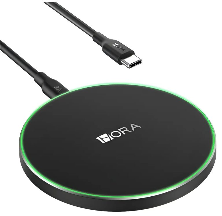Cargador Inalámbrico Carga Rápida 15w 1Hora Compatible Con iPhone 16 15 14 13 Pr